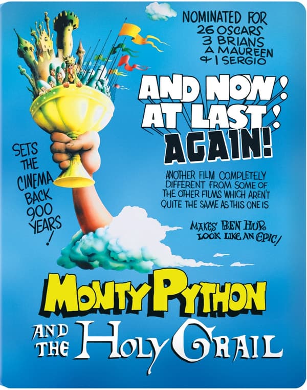 Monty Python And The Holy Grail Steelbook (4K Ultra HD + Blu-ray)