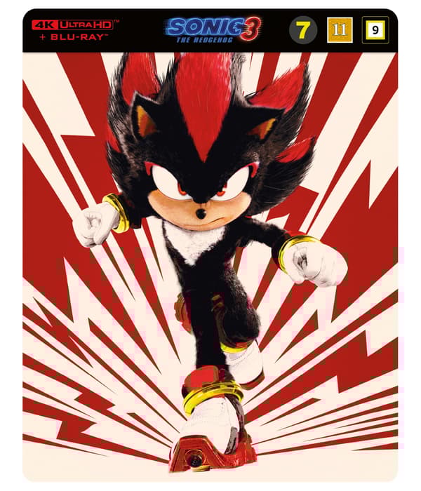 Sonic the Hedgehog 3 Limited Edition Steelbook Shadow (4K Ultra HD)