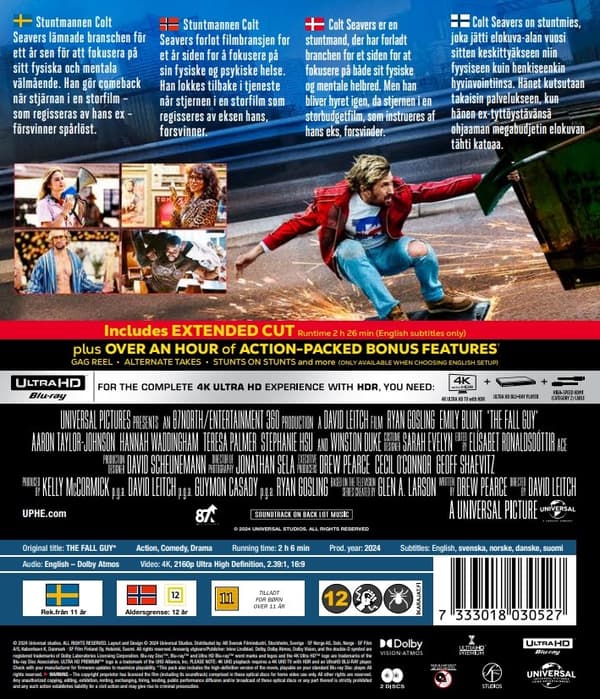 The Fall Guy (4K Ultra HD + Blu-ray)
