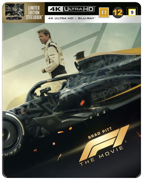F1: The Movie Steelbook Limited Edition (4K Ultra HD) (Nordic)