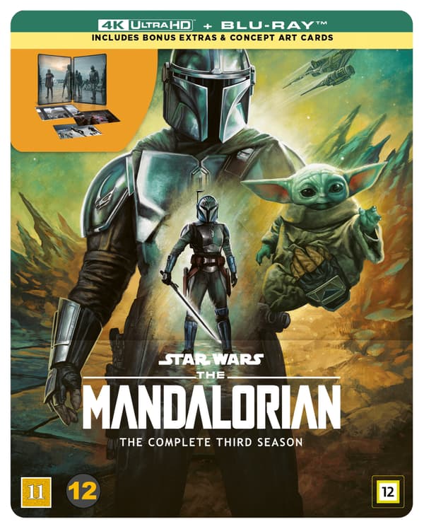 Star Wars Mandalorian Season 3 Steelbook (4K Ultra HD + Blu-ray) Limited