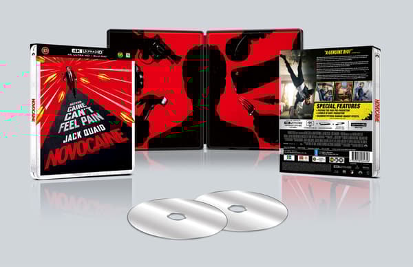 Novocaine Steelbook Limited (4K Ultra HD + Blu-ray)