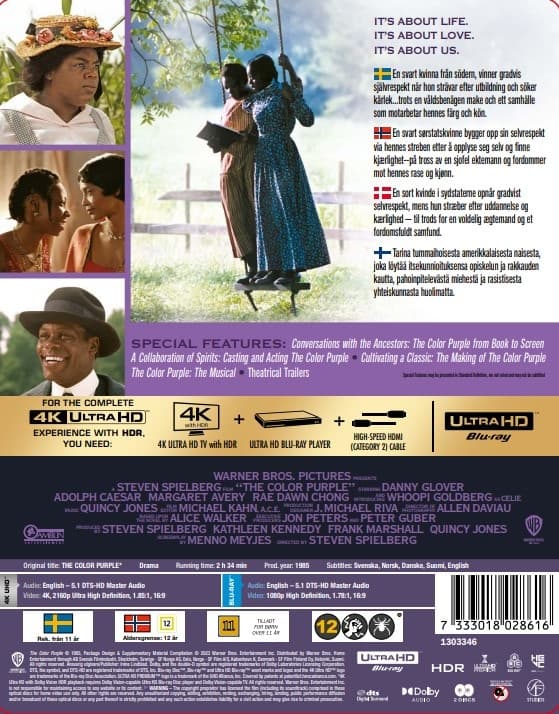 The Color Purple - Limited Steelbook (4K Ultra HD + Blu-ray)