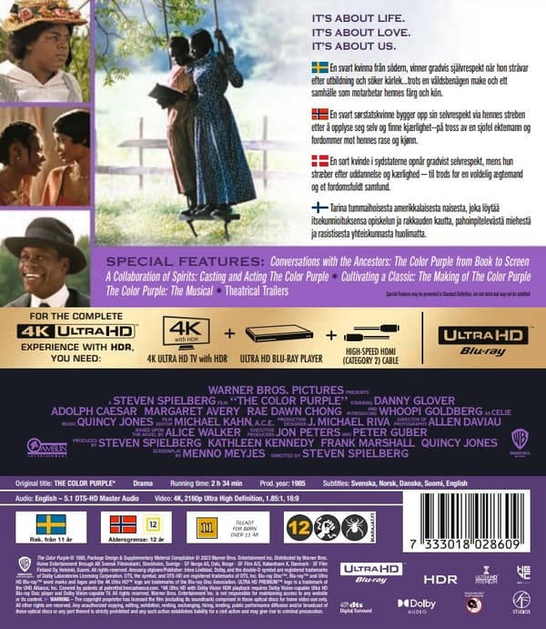 The Color Purple (4K Ultra HD)