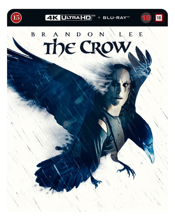 The Crow Limited Edition Steelbook (4K Ultra HD + Blu-ray) (Nordic)