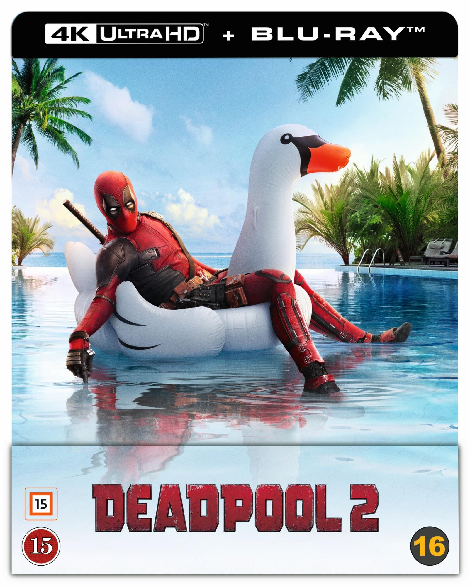 Deadpool 2 - Limited Steelbook (4K Ultra HD + Blu-ray)