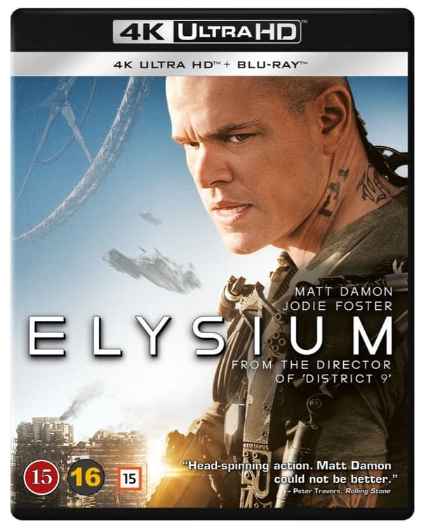 Elysium (4K Ultra HD + Blu-ray)