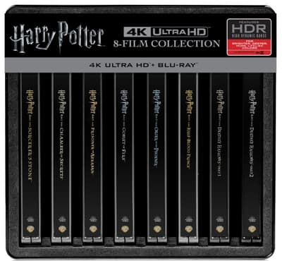 Harry Potter: Complete 8 Film Collection - Limited Steelbook (4K Ultra HD + Blu-ray)