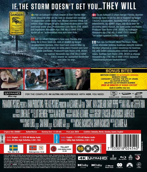 Crawl (4K Ultra HD + Blu-ray)