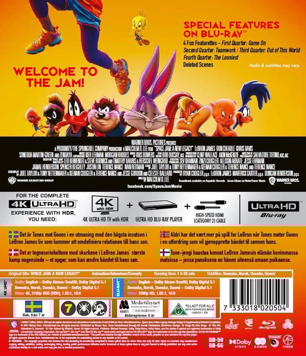 Space Jam: A New Legacy (4K Ultra HD + Blu-ray)