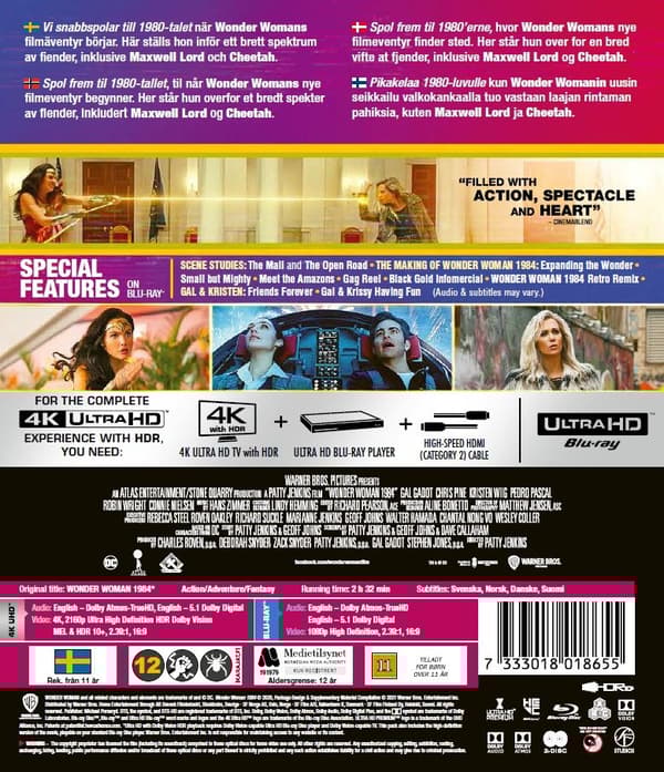 Wonder Woman 1984 (4K Ultra HD + Blu-ray)