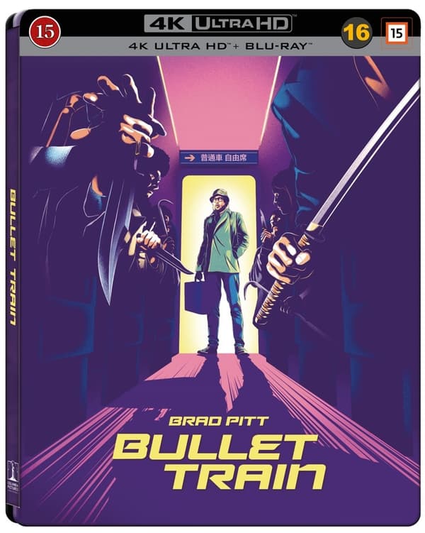 Bullet Train - Limited Steelbook (4K Ultra HD + Blu-ray)