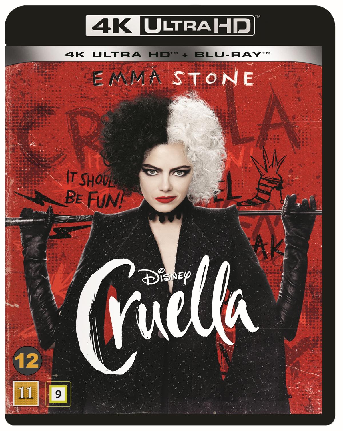 Cruella (4K Ultra HD + Blu-ray) | CDON