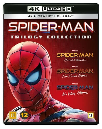 Spider-Man 1-3 (4K Ultra HD + Blu-ray) (3 disc)