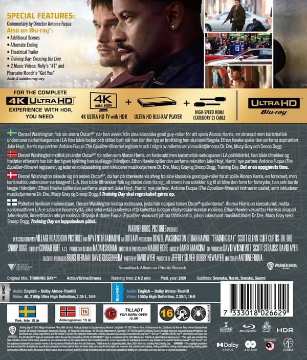 Training Day (4K Ultra HD + Blu-ray)