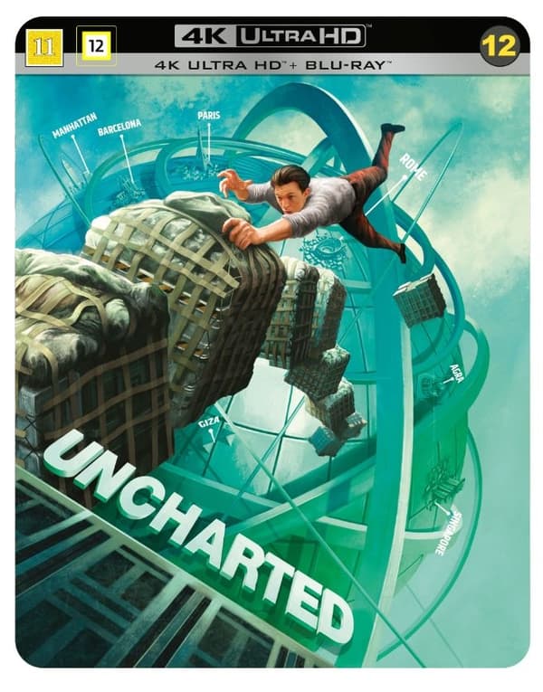 Uncharted - Limited Steelbook (4K Ultra HD + Blu-ray)