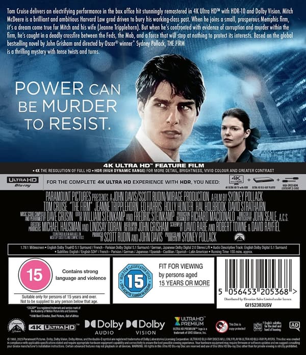 The Firm (4K Ultra HD) (Import)