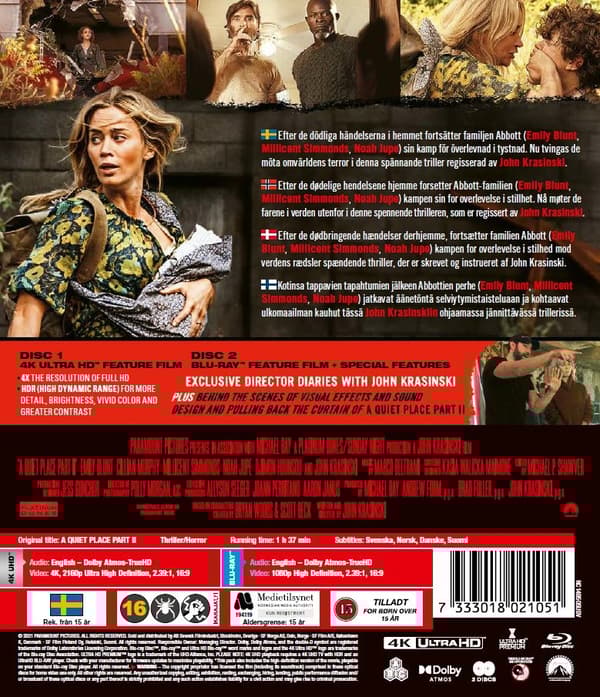 A Quiet Place 2 (4K Ultra HD + Blu-ray)