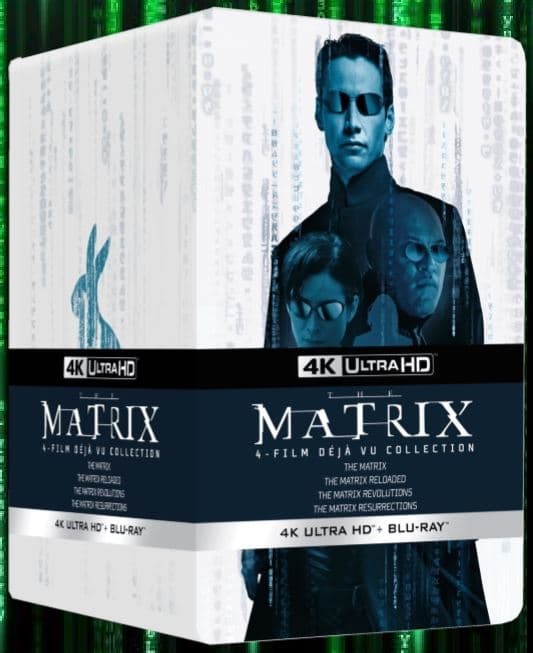 The Matrix 1-4 - Limited Deja Vu Steelbook Collection