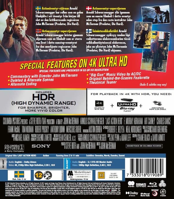 Last Action Hero (4K Ultra HD + Blu-ray)