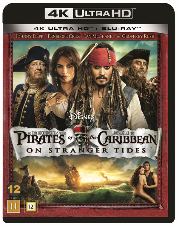Pirates of the Caribbean: On Stranger Tides (4K Ultra HD + Blu-ray)