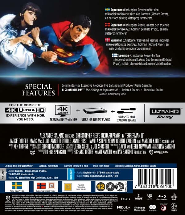 Superman III (4K Ultra HD + Blu-ray)