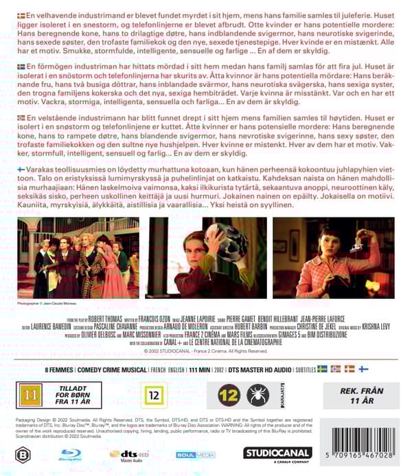 8 Femmes (Blu-ray)