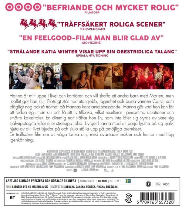 Året Jag Slutade Prestera Och Började Onanera (Blu-ray)