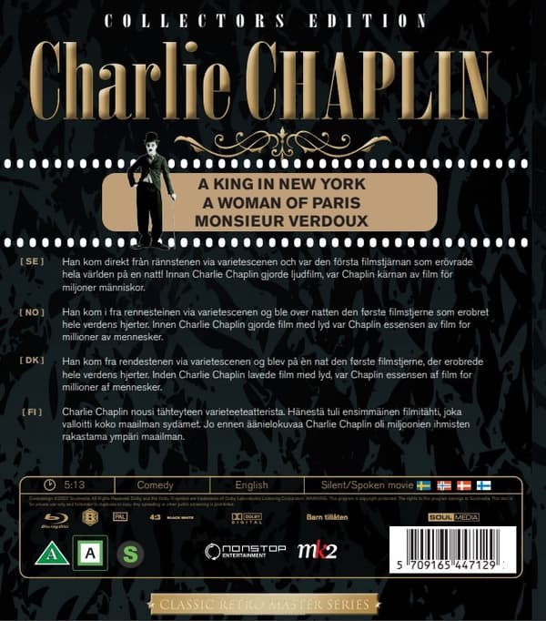 Charlie Chaplin Exclusive Collection (Blu-ray)