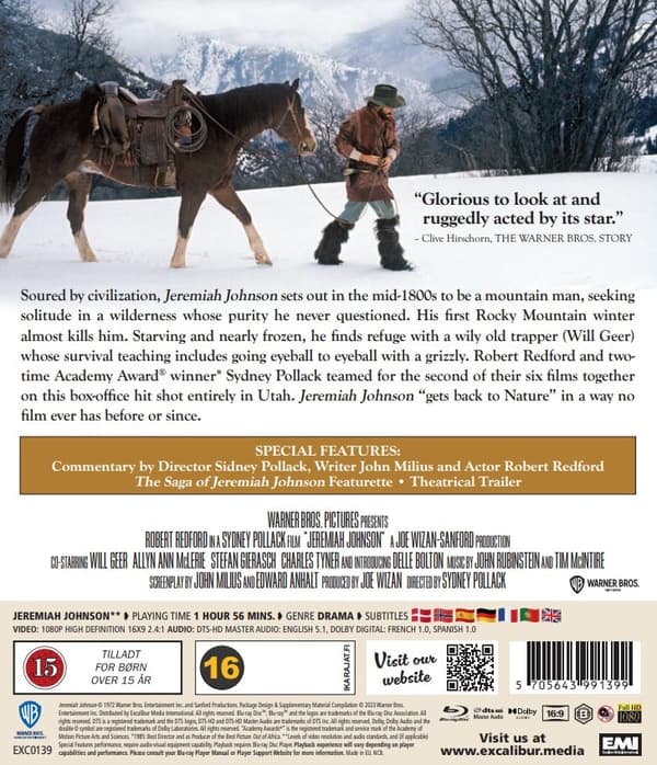 Jeremiah Johnson (Blu-ray)