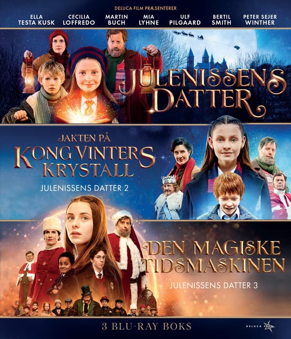 Julenissens Datter Trilogiboks (Blu-ray)