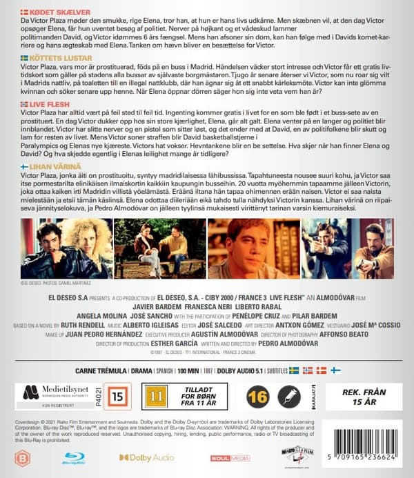 Live Flesh (Blu-ray)