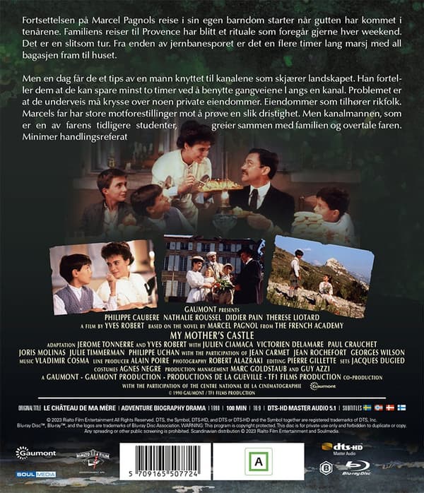 Min Mors Slott - Nøkkelen Til Provence 2 (Blu-ray)