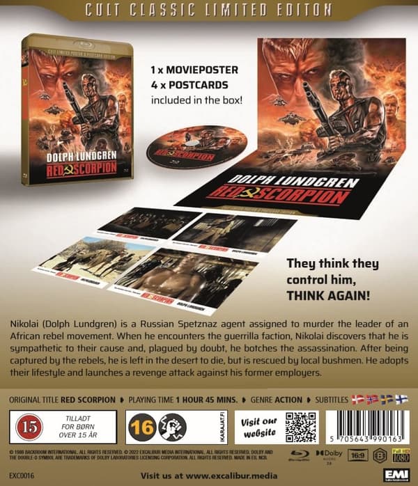 Red Scorpion (Blu-ray)