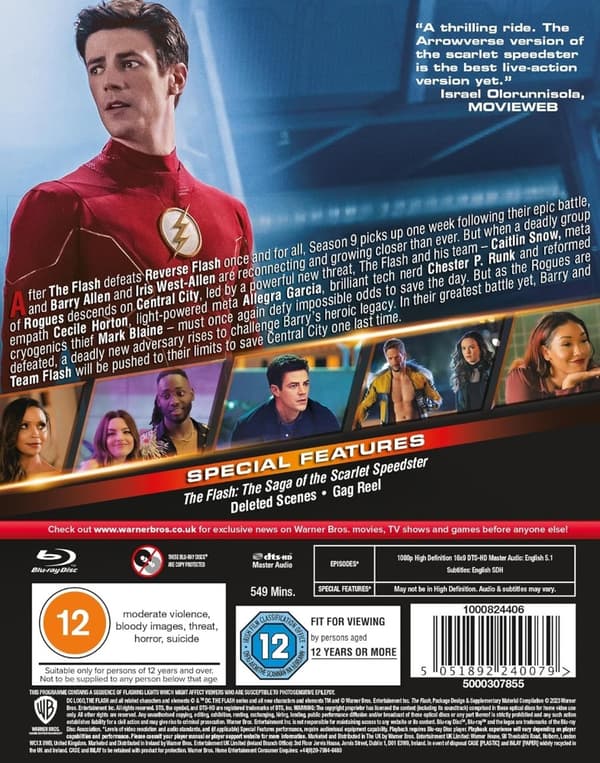 The Flash - Season 9 (Blu-ray) (Import)