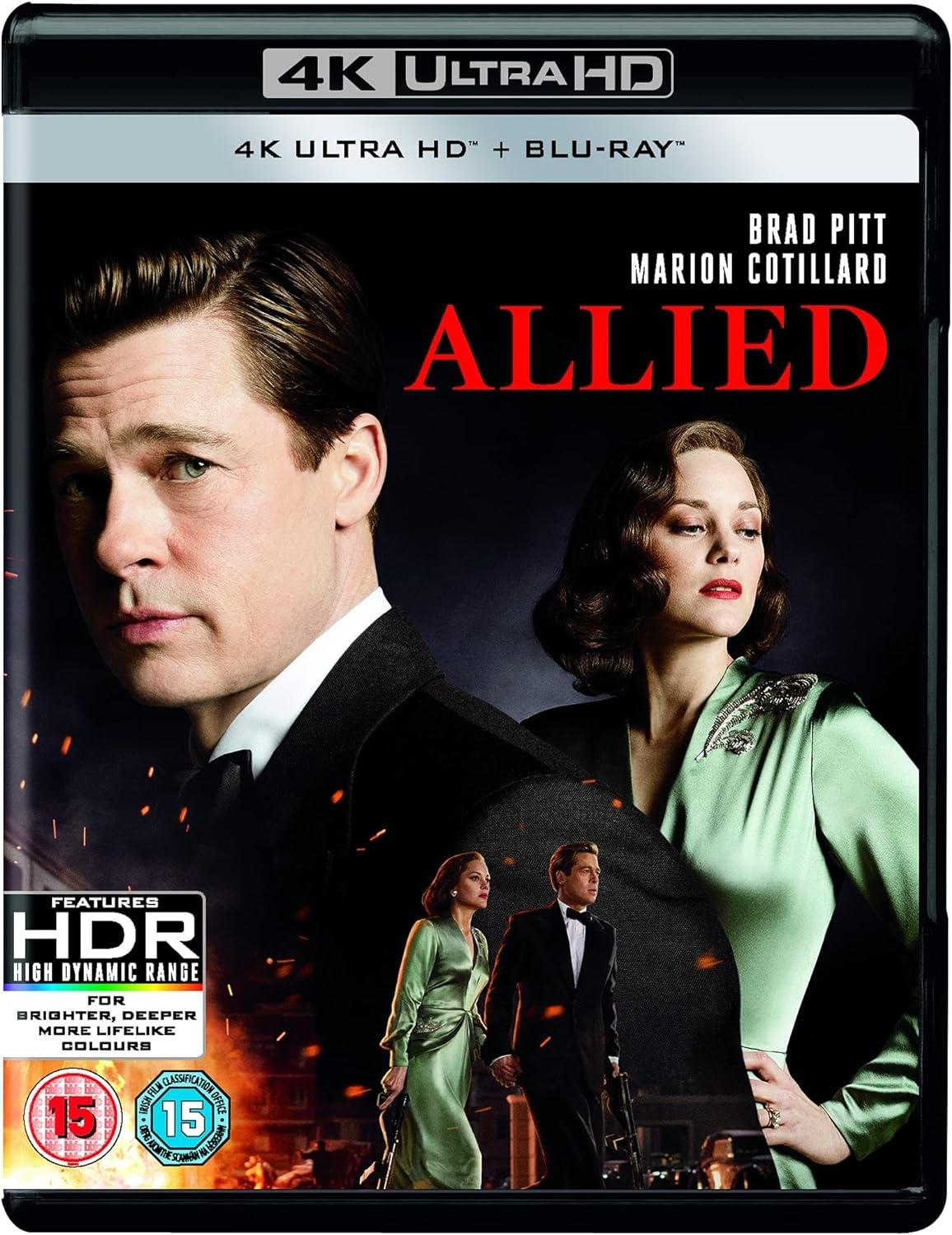 Allied (4K Ultra HD + Blu-ray) (Import)