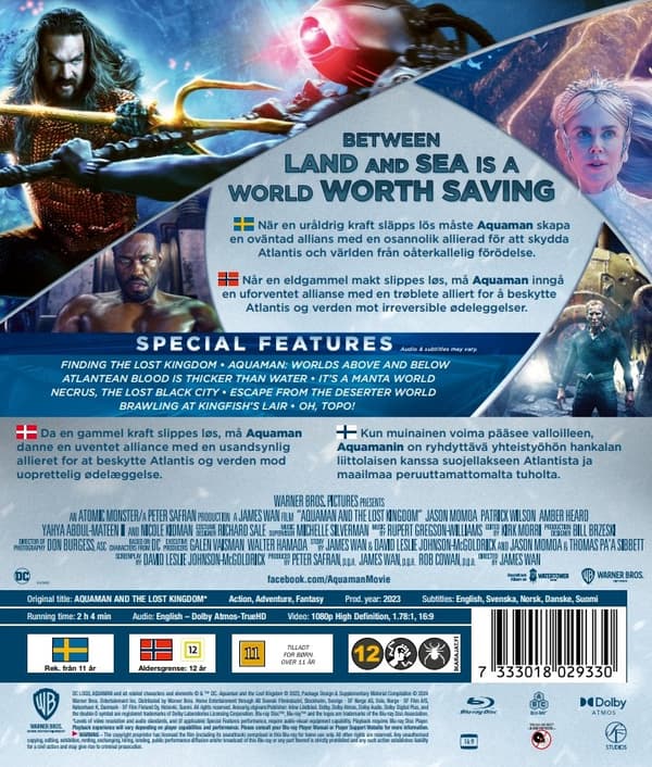 Aquaman and the Lost Kingdom (Blu-ray)