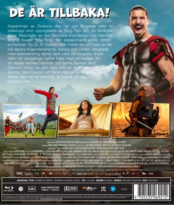 Asterix & Obelix I Drakens Rike (Blu-ray)