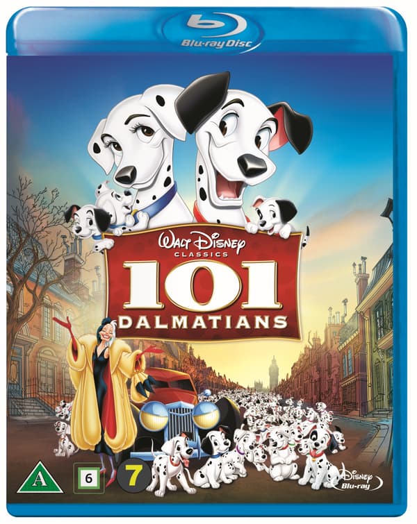 101 Dalmatialaista (Blu-ray)