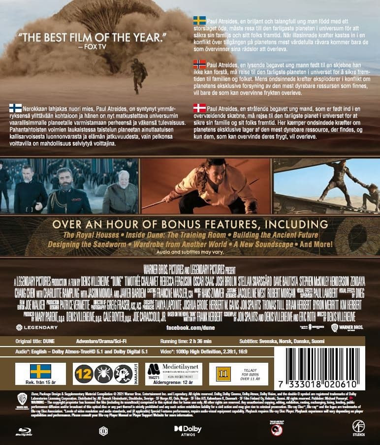 Dune (Blu-ray) | CDON