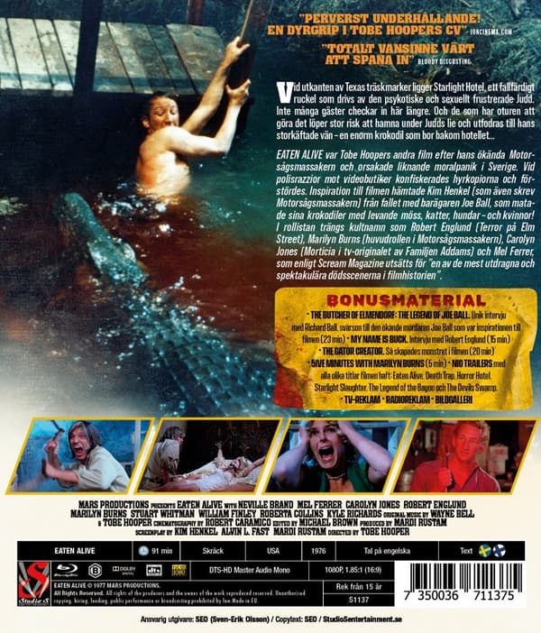 Eaten Alive (Blu-ray)