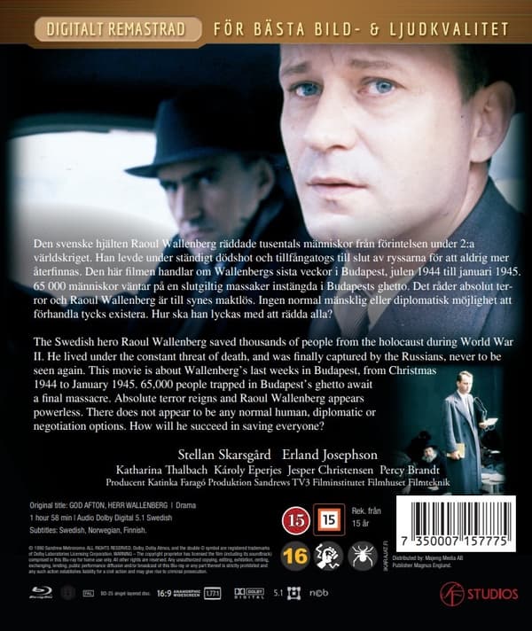 God Afton, Herr Wallenberg (Blu-ray) (Remastered)