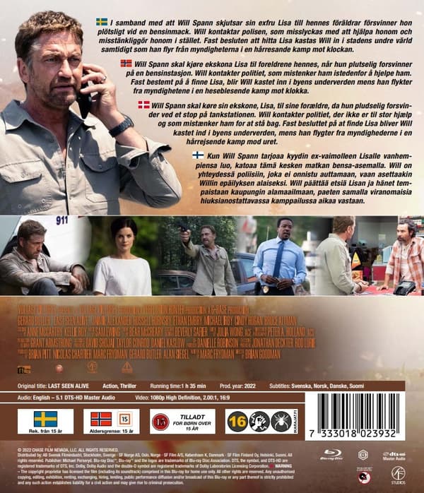 Last Seen Alive (Blu-ray)