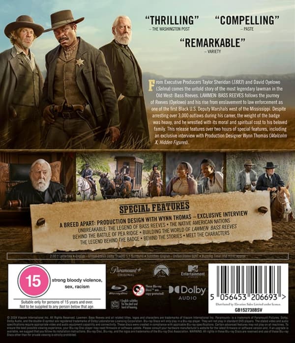 Lawmen: Bass Reeves - Season 1 (Blu-ray) (Import)