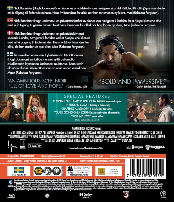 Reminiscence (Blu-ray)