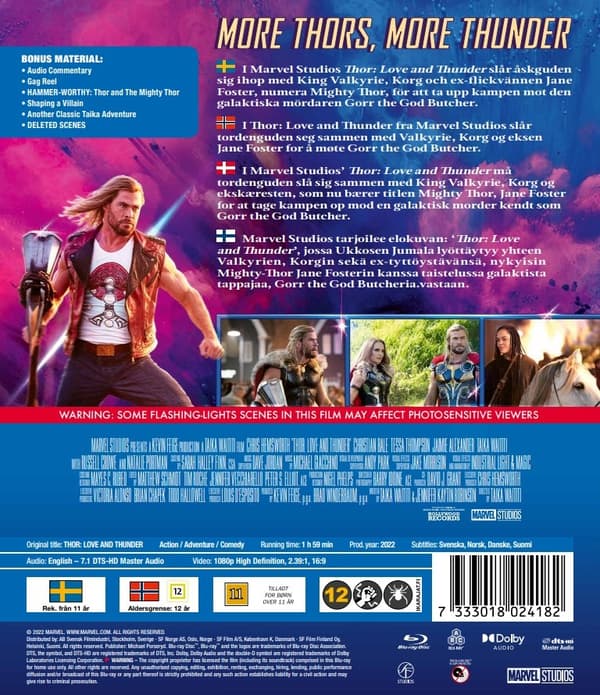 Thor: Love and Thunder (Blu-ray)