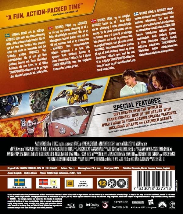 Transformers: Rise of the Beasts (Blu-ray)