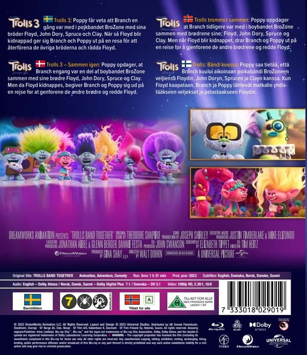 Trolls Band Together (Blu-ray)