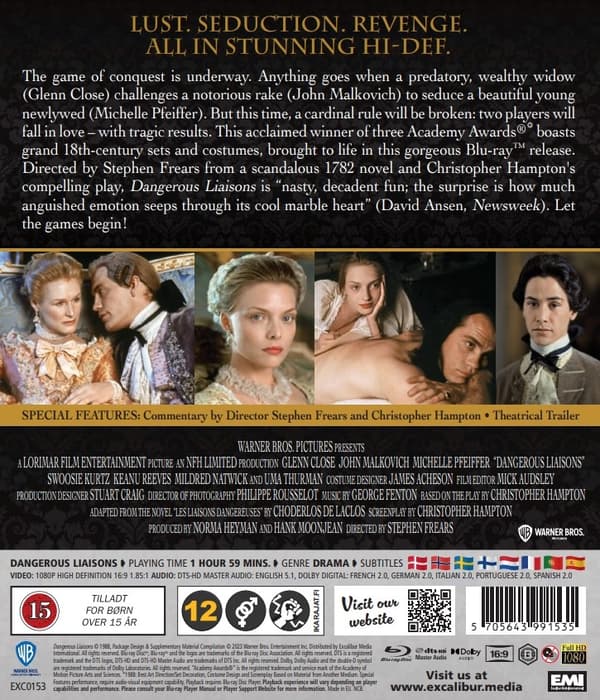 Dangerous Liaisons (Blu-ray)