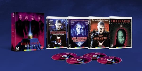 Hellraiser Tetralogy (Blu-ray) (Import)